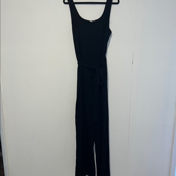 NWT Gap Sleeveless Crop Flare Wide Legs Jumpsuit Q39 - Picture 1 of 5